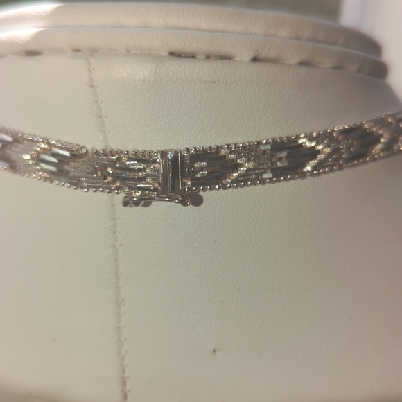 925 Italy Herringbone Neck VTG OTC - Picture 3 of 3